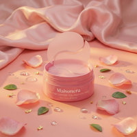 PDRN Pink Caffeine Collagen Eye Patch (60 stuks) – Nachtelijke Verzorging