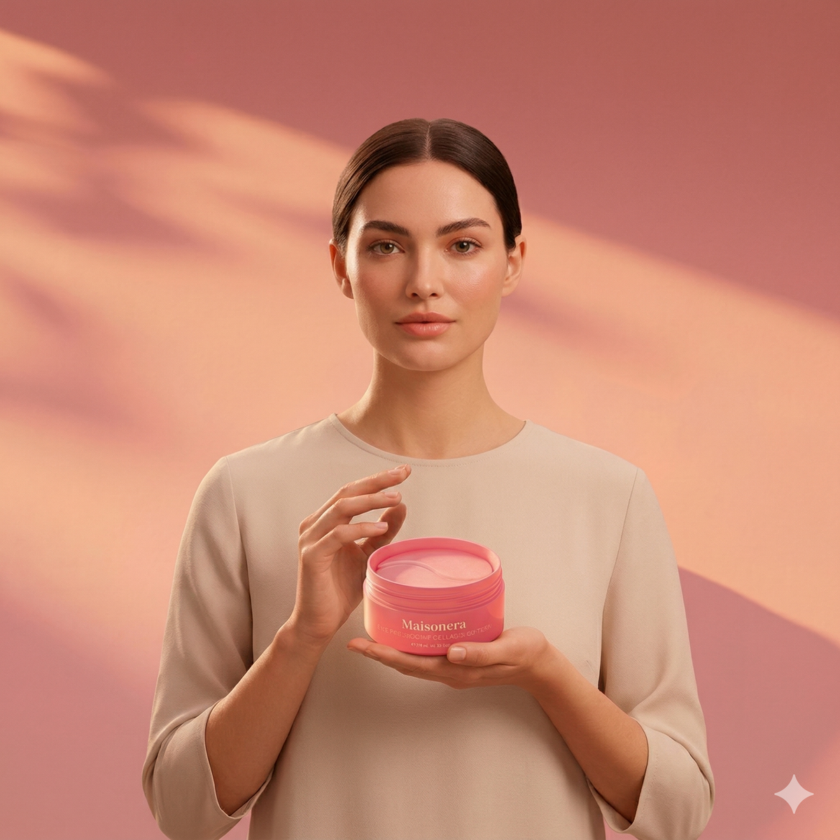 PDRN Pink Caffeine Collagen Eye Patch (60 stuks) – Nachtelijke Verzorging