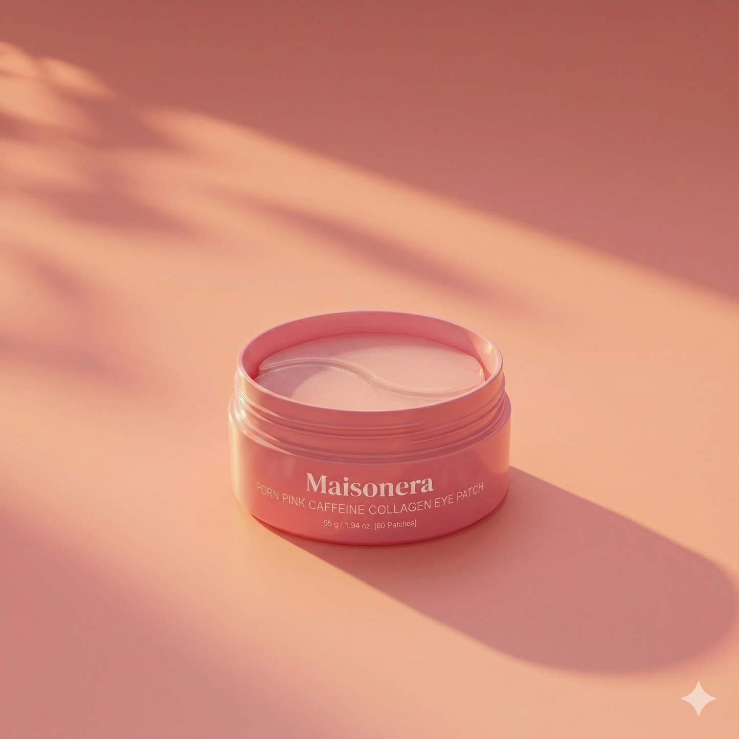 PDRN Pink Caffeine Collagen Eye Patch (60 stuks) – Nachtelijke Verzorging